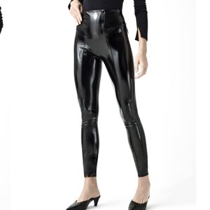 SPANX Faux Patent Leather Leggings